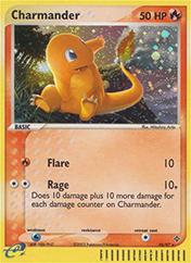 Card image - Charmander - 98 from EX Dragon