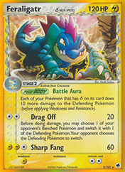 Feraligatr δ EX Dragon Frontiers Pokemon Card
