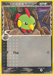 Natu δ EX Dragon Frontiers Pokemon Card