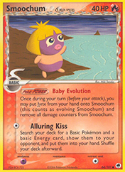 Smoochum δ EX Dragon Frontiers Pokemon Card