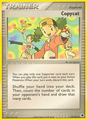 Copycat EX Dragon Frontiers Pokemon Card