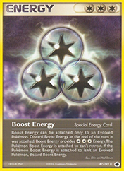 Boost Energy EX Dragon Frontiers Pokemon Card