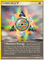 δ Rainbow Energy EX Dragon Frontiers Pokemon Card