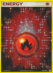 Fire Energy EX Emerald Pokemon Card