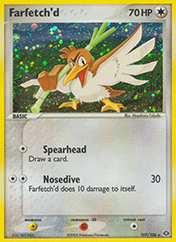 Farfetch'd EX Emerald Pokemon Card