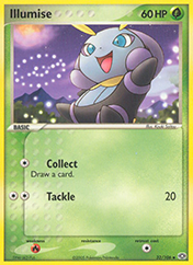 Illumise EX Emerald Pokemon Card