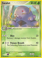 Swalot EX Emerald Pokemon Card