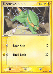 Electrike EX Emerald Pokemon Card