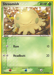 Shroomish EX Emerald Pokemon Card