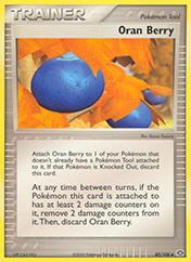 Oran Berry EX Emerald Pokemon Card