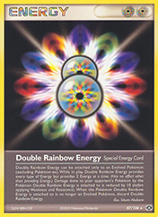 Double Rainbow Energy EX Emerald Pokemon Card