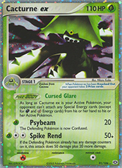 Cacturne ex EX Emerald Pokemon Card