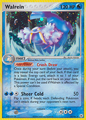 Walrein EX Hidden Legends Card List