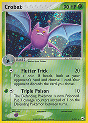 Crobat EX Hidden Legends Card List