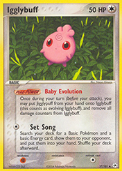 Igglybuff EX Hidden Legends Pokemon Card