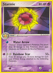 Starmie EX Hidden Legends Pokemon Card