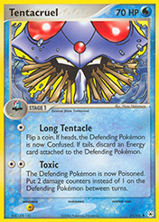 Tentacruel EX Hidden Legends Pokemon Card