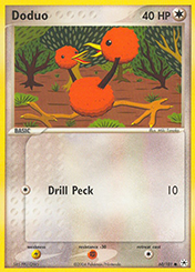Doduo EX Hidden Legends Pokemon Card