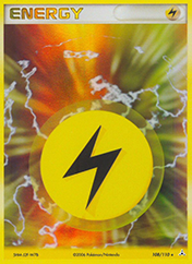 Lightning Energy EX Holon Phantoms Pokemon Card