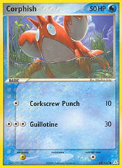 Corphish EX Holon Phantoms Pokemon Card