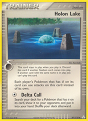 Holon Lake EX Holon Phantoms Pokemon Card