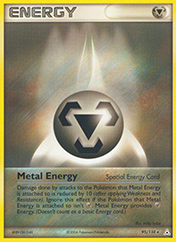 Metal Energy EX Holon Phantoms Pokemon Card