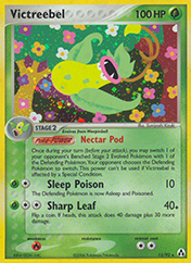 Victreebel EX Legend Maker Pokemon Card