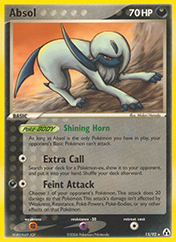 Absol EX Legend Maker Card List