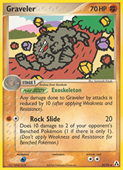 Graveler EX Legend Maker Pokemon Card