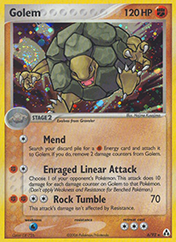 Golem EX Legend Maker Card List