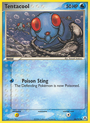 Card image - Tentacool - 66 from EX Legend Maker