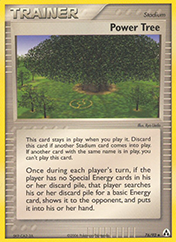 Power Tree EX Legend Maker Pokemon Card