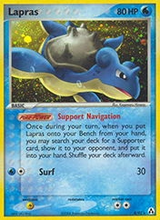 Lapras EX Legend Maker Card List