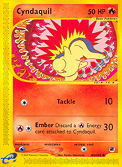 Cyndaquil Expedition Base Set Pokemon Card
