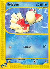Goldeen Expedition Base Set Pokemon Card
