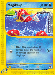 Magikarp Expedition Base Set Pokemon Card