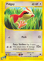 Pidgey Expedition Base Set Pokemon Card