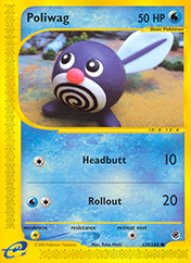 Poliwag Expedition Base Set Pokemon Card