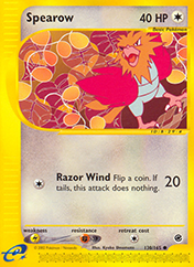 Spearow Expedition Base Set Pokemon Card