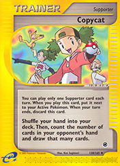 Copycat Expedition Base Set Pokemon Card