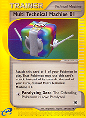 Multi Technical Machine 01 Expedition Base Set Pokemon Card