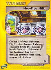 Moo-Moo Milk Expedition Base Set Pokemon Card