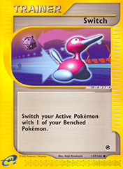 Switch Expedition Base Set Pokemon Card
