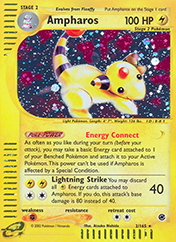 Ampharos Expedition Base Set Pokemon Card