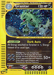 Tyranitar Expedition Base Set Pokemon Card