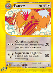 Fearow Expedition Base Set Pokemon Card