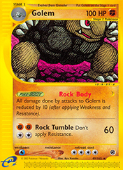 Golem Expedition Base Set Pokemon Card