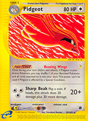 Pidgeot Expedition Base Set Pokemon Card