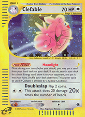 Clefable Expedition Base Set Card List