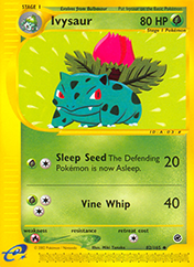 Ivysaur Expedition Base Set Pokemon Card